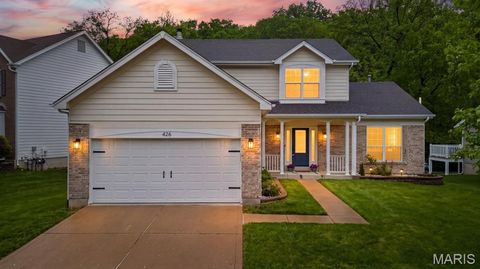 Tiny photo for 426 Buckhurst Drive, Ballwin, MO 63021 (MLS # 26025263)