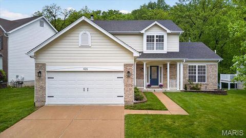 Tiny photo for 426 Buckhurst Drive, Ballwin, MO 63021 (MLS # 26025263)