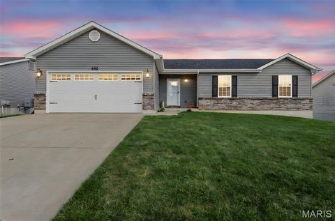 Tiny photo for 416 Prairie Creek Drive, Wentzville, MO 63385 (MLS # 25049852)