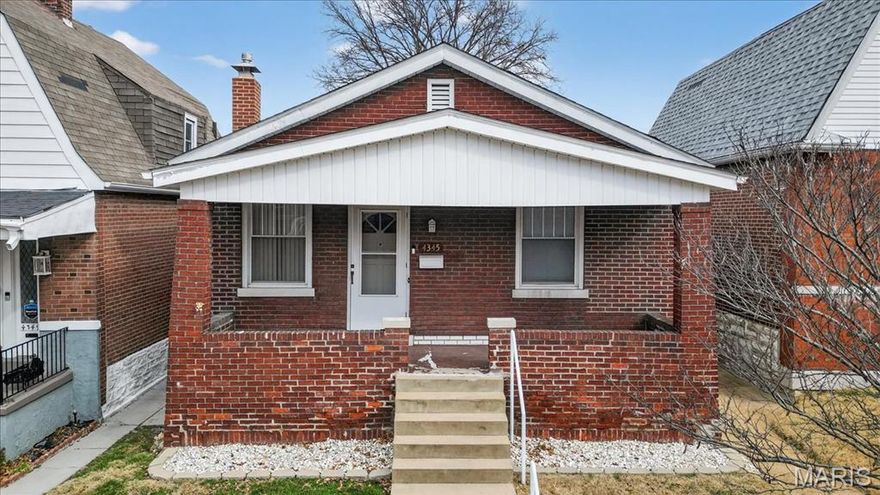 Experience the best of South City in this home featuring three bedrooms, one full bath and an oversized two-car garage. Set within easy walking distance of Bevo Mill and the retro charm of Tim’s Chrome Bar, the location offers quick access to neighborhood brunch spots, pop-ups, bakeries and independent shops that define South City living. Whether you’re a first-time buyer eager to join a close-knit community or a downsizer seeking a low-maintenance home with character, this property delivers convenience, curb appeal and authentic local flavor. Improvements made by current home lover are new screen door, whole house paint, including baseboards, new garage door, new roof 2018, spacious closets, and more! Step into the South City lifestyle you’ve been waiting for. Schedule a tour and discover what makes this home stand out. Seller is offering a home warranty through Achosa valued up to $525. Occupancy has been passed!