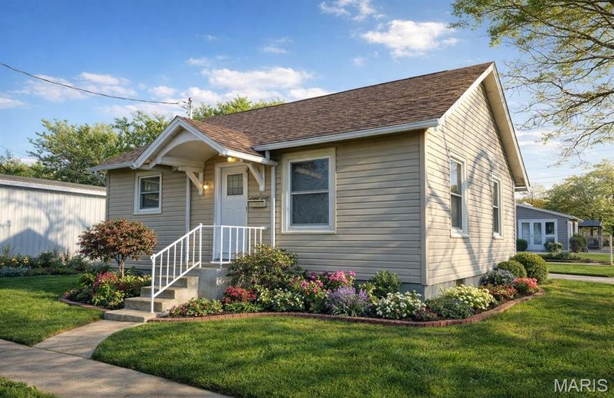 Charming and completely remodeled, this move-in-ready 2 bedroom, 1 bath home with an unfinished basement offers the perfect blend of modern updates and future potential, all in a prime in-town location convenient to schools, shopping, and local restaurants. The home has been thoughtfully updated throughout, featuring refreshed finishes, updated flooring and fixtures, and a beautifully renovated kitchen and bathroom that create a clean, welcoming atmosphere. The functional layout provides comfortable living spaces filled with natural light, while the unfinished basement adds valuable storage and the opportunity for additional living space or customization to suit your needs. Whether youre a first-time buyer, downsizing, or investing, this centrally located home delivers comfort, convenience, and flexibility in one attractive package.