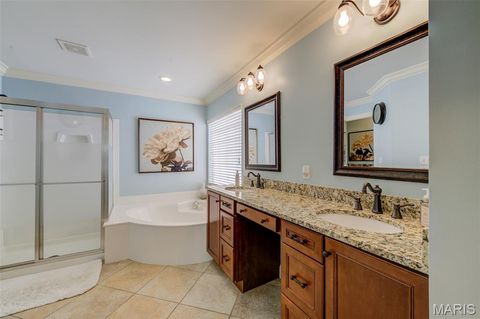 Tiny photo for 525 Forest Park Drive, Wentzville, MO 63385 (MLS # 25070058)