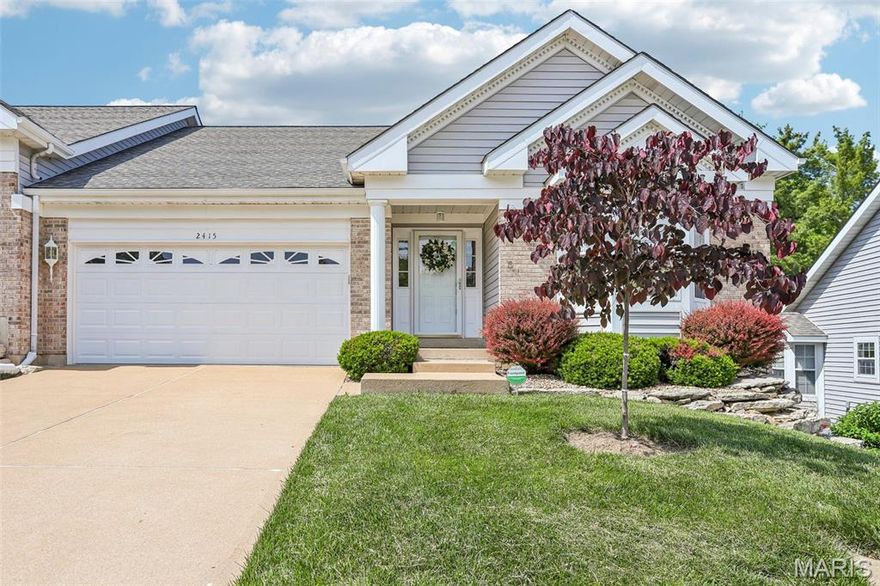 Beautifully maintained, newly painted, move-in ready 3 bed, 3 full bath villa in highly sought-after Lake St. Louis with full lake rights and low-maintenance living! This well cared for home features vaulted ceilings, an open-concept layout, new pain throughout the main level, and an abundance of natural light throughout the main level, creating a bright and spacious feel perfect for both everyday living and entertaining. 

The inviting living room features a cozy gas fireplace, creating the perfect gathering space.
The spacious primary suite offers a walk-in shower and large walk-in closet. A second main level bedroom and additional full bath provide ideal space for guests or family. The kitchen features ample cabinet and counter space, a newer refrigerator, pantry, and convenient main floor laundry with newer washer & Dryer to stay. Step outside to the deck and enjoy peaceful mornings and relaxing evenings outdoors. Also, convenient oversized 2-car garage. Main level carpet has been professionally cleaned, making this home truly turnkey for the next owner.

The finished walkout lower level offers incredible additional living and entertaining space with a huge family room, wet bar, third bedroom, full bath, and plenty of storage. Walk out to the lower patio for even more outdoor living space to enjoy. 

Enjoy all the amenities Lake St. Louis has to offer including lake rights, community amenities, and easy villa living in a fantastic location. Don’t miss this opportunity!