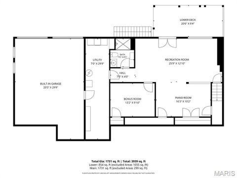 Tiny photo for 15350 Thistlebriar Court, Chesterfield, MO 63017 (MLS # 26028427)