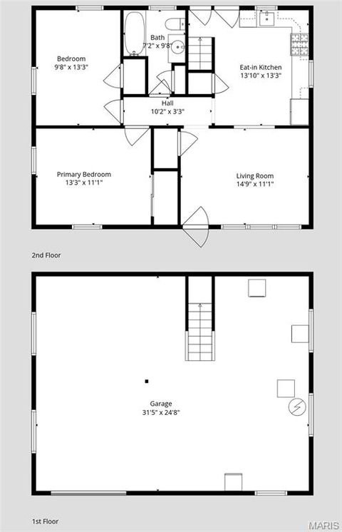 Tiny photo for 2336 Esther Avenue, St Louis, MO 63139 (MLS # 26018902)