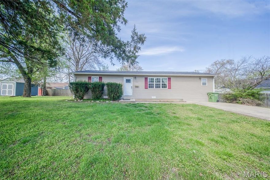 Located in the heart of Rolla and within walking distance to local schools, this beautifully updated 3-bedroom, 2-bathroom home offers style, comfort, and convenience all in one package! Luxury vinyl plank flooring flows seamlessly throughout, creating a modern and cohesive feel. The spacious living room welcomes you in and opens to a bright eat-in kitchen featuring crisp white cabinetry, classic subway tile backsplash, and direct access to the deck—perfect for enjoying your morning coffee while overlooking the backyard.  The laundry area is thoughtfully tucked away behind a stylish sliding barn door, adding both charm and functionality. The primary bedroom features a private ensuite bathroom with a shower, while two additional bedrooms and a full guest bath complete the layout. Move-in ready and centrally located, this home is the perfect blend of updated finishes and everyday practicality!