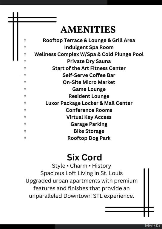 Six Cord - Residential Lease