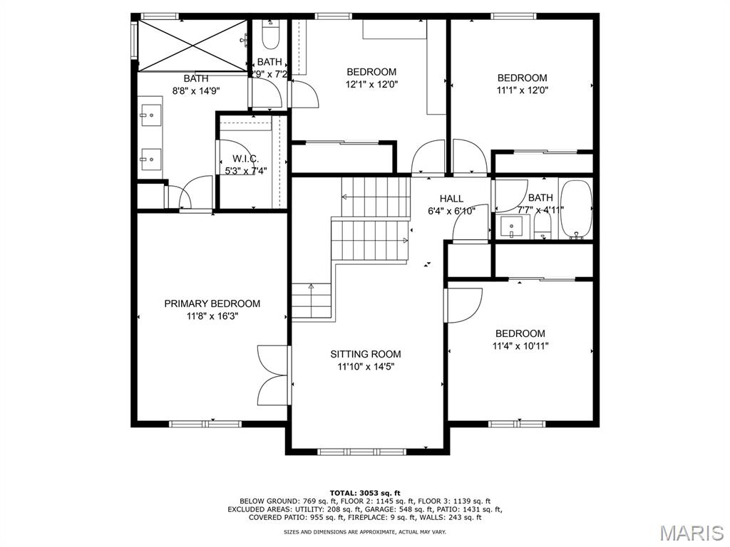 Edwardsville, Illinois 62025, United States, 4 Bedrooms Bedrooms, ,3 BathroomsBathrooms,Residential,Active,202954