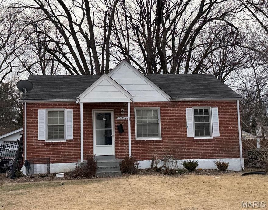 Brick ranch-style home featuring 2 bedrooms and a full basement. The property offers off-street parking, a detached garage and is conveniently located near local amenities and major thoroughfares for easy access. Please do not disturb the occupant. Property is being sold occupied.