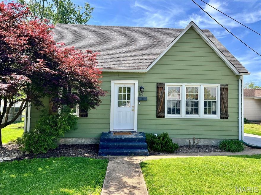 Completely transformed and move-in ready, this home has been thoughtfully remodeled from top to bottom. The main level was gutted and redesigned in 2022, with the upper level completed in 2023--offering modern style with timeless charm. The eat-in kitchen is a standout, featuring custom Carriage House cabinetry, subway tile backsplash, ceramic sink, butcher block countertop, pantry, and engineered wood flooring. The main bathroom impresses with shiplap accent wall, subway tile surround, and ceramic tile floors. Original hardwood floors add warmth to both main level bedrooms, while the living room features engineered hardwood. Upstairs, the spacious primary suite offers a private retreat with a half bath and generous walk-in closet. The basement includes laundry connections, ample storage, and walk-up access to the backyard. Outside, enjoy a newly rebuilt (2025) garage and driveway, plus a fenced yard with a garden shed and doghouse. With extensive updates, stylish finishes, and functional spaces throughout, this home is ready to enjoy.