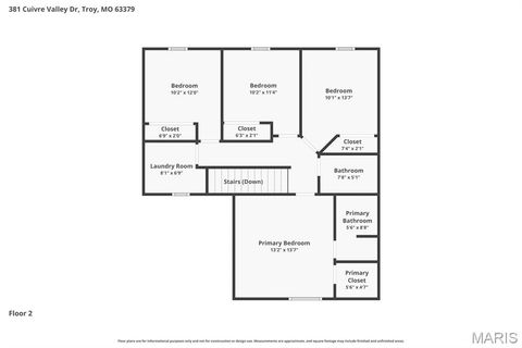 Tiny photo for 381 Cuivre Valley Drive, Troy, MO 63379 (MLS # 26021613)