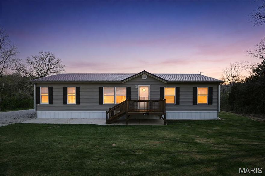 BRAND NEW SEPTIC! BRAND NEW WELL! BRAND NEW ROOF!  BRAND NEW SURVEY!  Sellers have taken care of everything for you!  3.45 ACRES just outside the city limits with access to two different county roads.  This 4 bedroom, 2 full bath turnkey is a unique blend of country space/privacy with the convenience of town.  Check out our virtual floorplan tour!