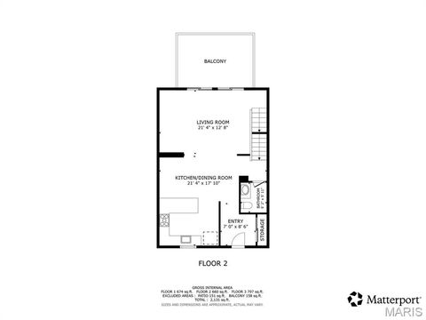 Tiny photo for 2008 Meadowtree Lane, Kirkwood, MO 63122 (MLS # 26033787)
