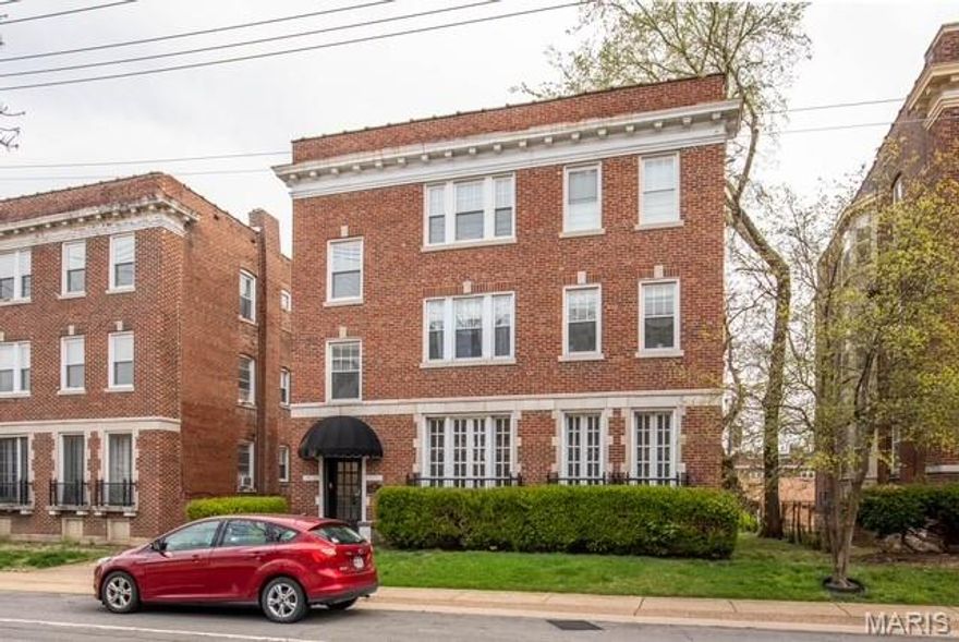 Fantastic Opportunity to own a large 3-unit investment property in the heart of the booming Delmar Loop.  Ideally situated right next to Washington University, this attractively located property offers many amenities that will keep it high-performing for decades to come.

Large 3-bedroom units feature many updates, with completely new plumbing to kitchens and baths, hardwood floors throughout, and renovated kitchens with stainless appliances.  Central AC & Forced Air heat, roof in great shape redone in the past few years, impeccable brickwork.  Off street parking pad in the rear, metal fire escape in great shape.  Clean basement with storage lockers for all units, updated electrical panels.   

A motivated owner will thrive leasing these 3-bedroom units at a quite achievable $2250 market rate as-is.  Wash U charges $1700+ *per person* monthly for tiny dorms -- students flock to the Delmar Loop for all the shops, restaurants, bars and more that it has to offer! 

With further simple upgrades like in-unit laundry or furnishing the apartment for students, the sky's the limit: others on this block have achieved $3,200/mo+ rents for 3-bedroom units with laundry, furnishings, etc..  Offered at Pro Forma 7.1 Cap rate at market rents, will not last long, call today