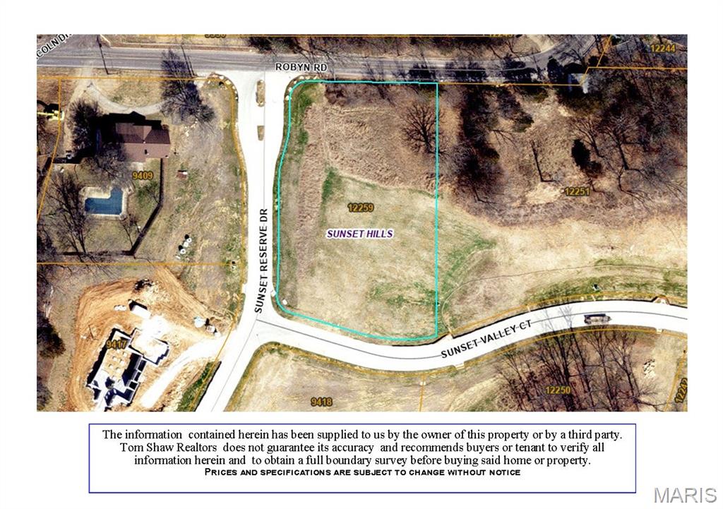 Sunset Reserve - Land