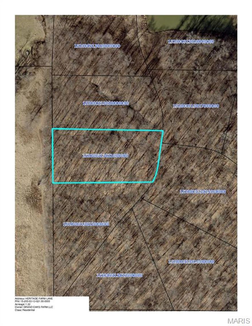 Build your dream home in the perfect location! Heritage Farms Estates offers the ideal balance of peaceful country living with the convenience of being just minutes outside of Cape Girardeau and Jackson. There are currently only 7 lots remaining, each featuring over one acre of space for your custom build. These lots are construction-ready with County water and Ameren Electric available at the property. for all your high speed internet needs, Circle Fiber is one street over and is requested to be installed. Don't miss your chance to secure your spot in this desirable community!