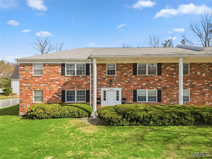 This lovely two bedroom condo is ready for move in.  New carpet in the living room and wonderful natural light entering from the front window is very welcoming.  The front view is special to find an open area of grass, trees, occasional deer and geese.  The dining room has a beautiful wood-look floor and you can continue from there straight out to the covered, screened deck.  A newer sliding door allows access outside to relax, read, enjoy!  The kitchen has all appliances and silestone counters.  Two bedrooms with new carpet and paint are separated by an updated bath with new wood-look vinyl floor, toilet and vanity This wonderful home is a second floor unit.  One owner/resident must be 55 years or older.  No dogs allowed.  Parking outside your door.  Carports may be available through the association.  Bridgeton amenities are close by.  Come see your new home today!