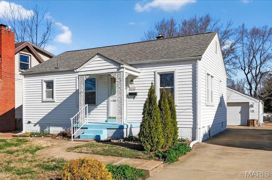 Beautifully updated, sun-filled rooms and well manicured are just a few ways to describe this gorgeous ranch style home. Plenty of recent updates here. Home has updated kitchen with newer cabinetry, farmhouse sink, stainless steel appliances and pantry. Eat-in dinette in kitchen for that morning coffee with a view of the neighborhood! Hardwood floors in most of the living areas and the fireplace with electric logs adds to the cozy feel. Newer architectural shingle roof in 2023, newer furnace and AC. Finished lower level adds more living area and provides a possible 3rd sleeping area, 2nd bathroom, rec room, and sump pump. Home has a large DEEP lot, oversized 2 car garage with opener, private patio, deck and garden shed. Fully fenced! Located on quiet cul de sac street with no drive thru traffic. Near shopping and parks! Folks....This is IT!!