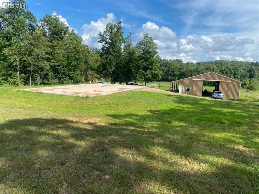 Live off the grid on this 20 acres of flat to rolling hills just a short gravel drive from Highway T.  Ready for your horses!2-Barn has 12’ bay doors, 10’ lean-to w/3 dutch doors, storage for equipment & people door. Current stalls are 12x12 and negotiable or removable. Can be used as a vacation property or permanent residence w/240 sq ft living quarters in the insulated barn. w/wood lined wall, kitchen w/fridge & microwave, full bath, & family/sleeping room. Window in the barn and living space cooled with window unit and heated w/electric heater. Tankless water heater that services the living quarters could also be used an added wash bay for horses. Other housing options include a one-room cabin/guest house w/2 lofts, is solar power & has water hydrant outside. It would be easy to add its own driveway. Or build your new home on the graded and prepared for 3 bedroom home 50’x26’ slab plumbed for kitchen. 8.5 acres of electrified fencing encompasses 5 sep horse pasture w/water accessible. Septic and drain field is designed for 3-4 bedrooms. Well is in place with 3 hydrants including one between pasture 4/5.  2 acre hay pasture, 10 acres of woods includes dry creek and beach area. This property is close to several lovely vacation and trail riding spots such as St Francois, St Joe, Elephant Rock, Tom Sauk Mountain, Johnson Shut-ins, Sam A Baker & just minutes from the Castor River Conservation area. Great hunting in the area: Elk, Trophy buck, Turkey. Low Taxes!