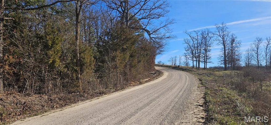 9.4 acres m/l of wooded land located just outside of the city limits.  Great road frontage. Marketable timber.  No restrictions. County water and electric available at road.  Pond. Build your forever home or build a new subdivision for many forever homes!  Your choice!