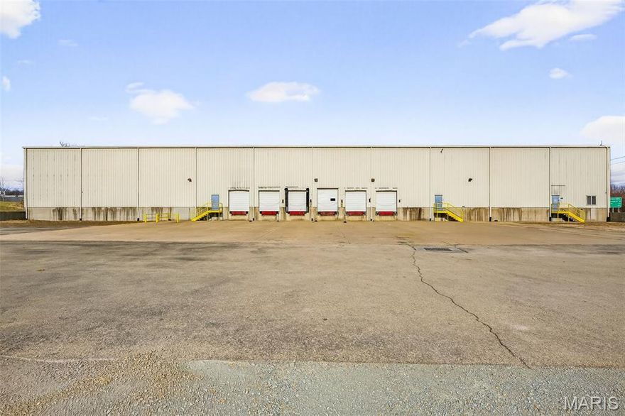Excellent opportunity to own a 52,500 square foot warehouse located in the Farmington Industrial Park with prime Hwy 67 access and high visibility. This well-positioned industrial facility features 7 loading docks, making it ideal for distribution, logistics, or manufacturing operations. A portion of the property is secured with fencing, providing added security and functionality. The building also includes a small office area to support administrative needs. With easy highway access and a strong industrial location, this property offers efficiency, exposure, and flexibility for a variety of business uses.
