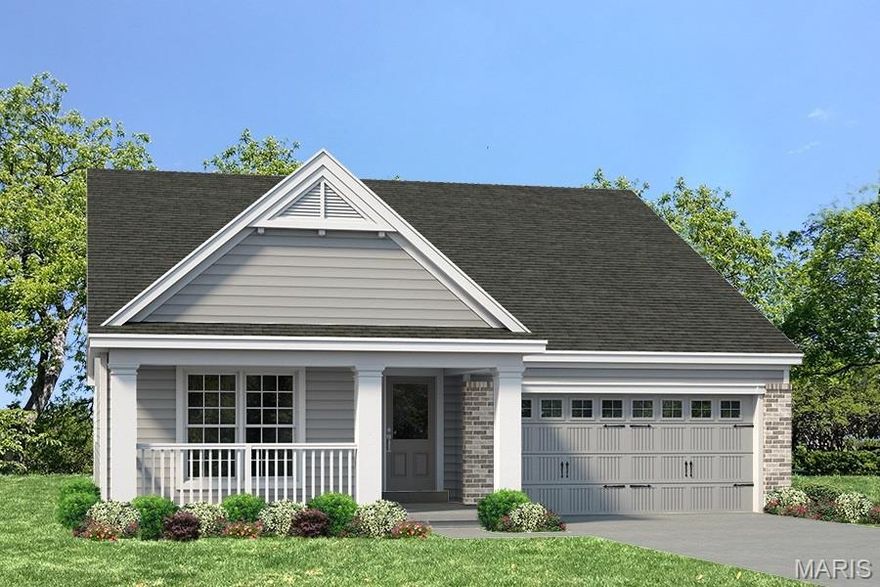 Welcome to Ryehill Manor, a premier Fischer and Frichtel neighborhood located in the sought-after City of St. Peters. This single entrance neighborhood borders the beautiful property of Mid Rivers Christian Church. Homeowners will enjoy this excellent location near parks, shopping, restaurants, rec, services and easy access to Hwys I-70, 370 and 364. Buyers will choose from the Manor Collection of ranch, 1.5 and 2-story plans ranging from 1,302 - 2,904 s/f. Quality-built to Fischer and Frichtels exacting standards, these homes feature open flexible living spaces, designer Kitchens and spacious Owners suites. Inc features showcase 42 inch cabinets, SS appl, O/S garages, carriage style gar doors, arch shingles, energy effic furnaces, low E windows, full yard sod, landscape package and more. A Fischer and Frichtel Home Center Design Prof will assist buyers in designing their dream home. Ryehill Manor residents will receive a 3 yr paid membership to the spectacular St. Peters Rec Plex.