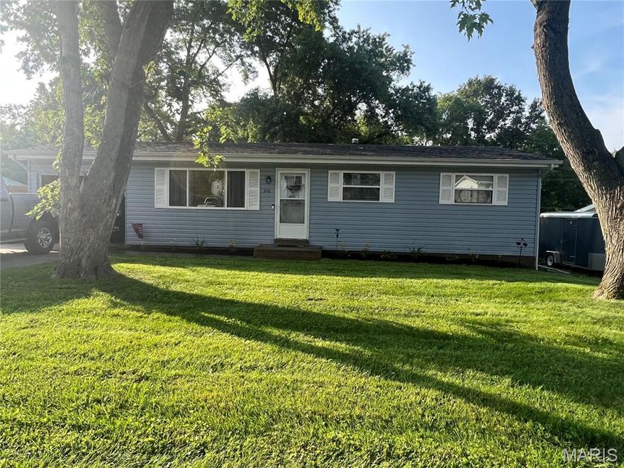 Check out this cute 3 bed 1.5 bath home in a great location! This homes offers an open concept large kitchen, great livingroom with large window, 3 bedrooms and a full bath on the main level. It also has an attached garage with extra parking! The back yard is not something you want to miss! Did I mention it is also fenced already! The basement is partially finished with two entertaining areas, a half bath and a walkout to the great back yard. Wait no longer, this house is a catch.