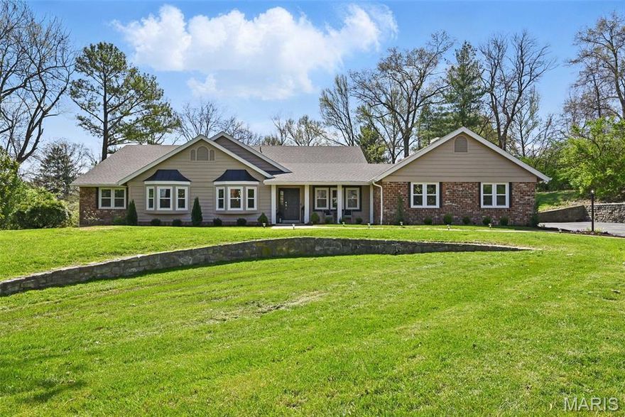 Fully renovated ranch in sought-after Town and Country! Nestled on a private cul-de-sac on over an acre of land, this bright, luxurious home boasts new white oak floors, spacious open living, and a chef’s kitchen with brand-new Sub-Zero, Wolf, and Cove appliances. An expansive new deck overlooks your backyard oasis—perfect for relaxing or entertaining. The open-concept kitchen and dining area are ideal for everyday living, while the large primary suite features a spa-like ensuite and massive walk-in closet. Every detail has been redone from top to bottom, including new HVAC systems, windows, doors, custom closets, and designer lighting. An oversized 3-car garage completes the home. Prime location close to major highways, top restaurants, and shopping