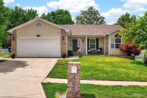 Photo of 2705 Providence Ridge Drive, Wentzville, MO 63385 (MLS # 26024084)