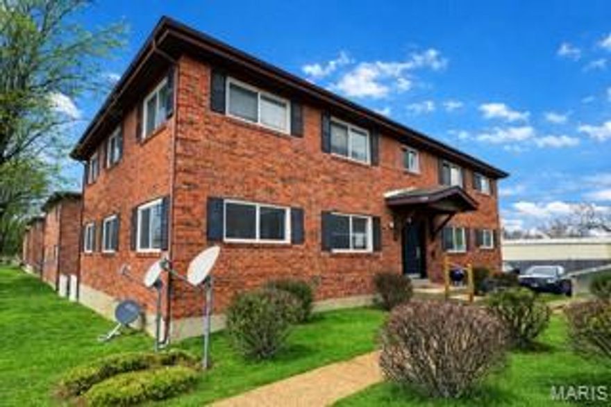 Best Buy in South County!! Perfect for owner occupant or investor. Very well maintained all brick 3328 square feet four family building in Affton. All units have 2 bedrooms and 1 bath. All units have been renovated with new kitchens, and appliances, updated baths and new plank flooring . New windows were installed recently. New electric service and panels 2025. Entry hall and staircase is freshly painted with new carpeting. Basement is clean and freshly painted and has washer and dryer hook ups and individual storage lockers. Two of the 4 units have newer furnaces and 2 of the 4 have newer AC units. Two units have newer water heaters. New roof was replaced May 2025. Great opportunity to earn 6.85% at current rent roll with below market rents or for an owner occupant-almost rent free! One unit is vacant and available to view.