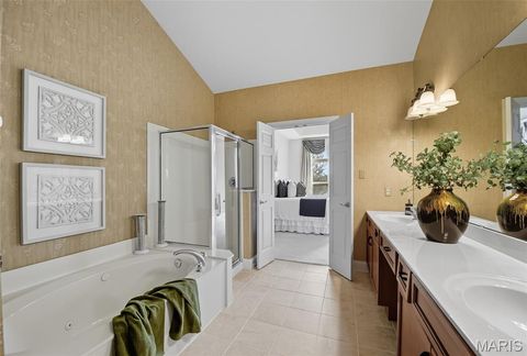 Tiny photo for 153 Kendall Bluff Court, Chesterfield, MO 63017 (MLS # 26002355)