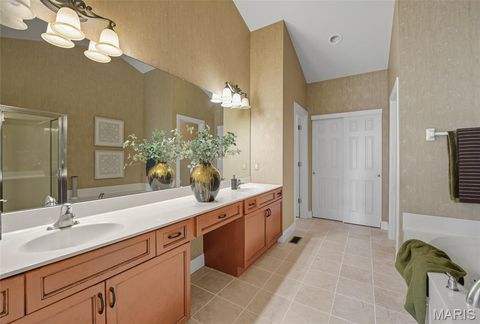 Tiny photo for 153 Kendall Bluff Court, Chesterfield, MO 63017 (MLS # 26002355)