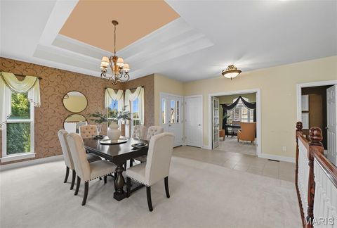 Tiny photo for 153 Kendall Bluff Court, Chesterfield, MO 63017 (MLS # 26002355)