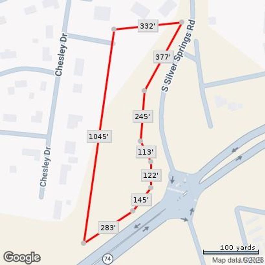 This approximately 5.45 acre lot is currently zoned R1 and surrounded by commercial, retail, and office developments and is ready to accommodate various uses. With city utilities readily available and its proximity to the I-55 Hwy 74 interchange, this property presents a lucrative opportunity for those seeking a strategic and versatile location