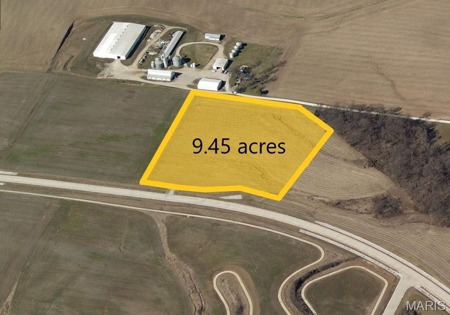9.45 acres ready for development near Missouri's National Veterans Memorial.  Suitable for various uses.  City utilities nearby and close to industrial businesses. Location: Hwy/Interstate Frntg, Rural