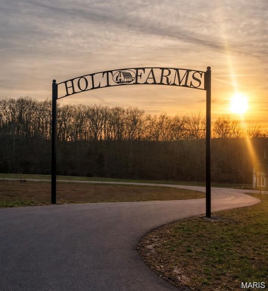 Build your dream home in one of the most picturesque areas in St Charles County!  From gently rolling meadows to private wooded lots, Holt Farms has amazing views with plenty of space to call your own.  This quiet, country setting is located near New Melle in AAA-Rated Francis Howell Schools and only minutes to city amenities in Wentzville, Lake St Louis and a short drive to Augusta wine country.  Paved roads and electric available at street.  Horses are allowed per St Charles County.  Minimum sq ft: Ranch 2200; 1.5 Sty 2800; 2 Sty 3000 - use your builder and your plan.  What an opportunity to own a piece of St Charles history and build your dream home in Holt Farms!  Listing broker related to seller.