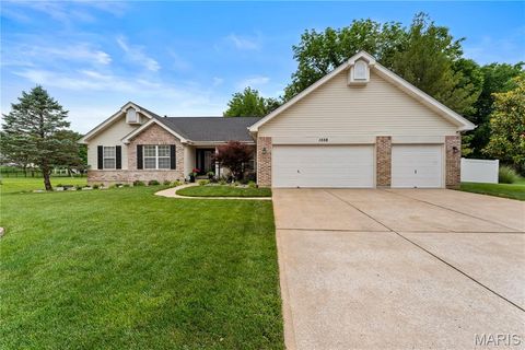 Photo of 1558 Prospect Lakes Drive, Wentzville, MO 63385 (MLS # 26030845)