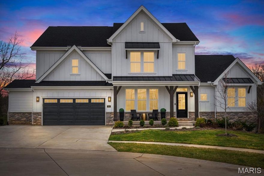 Residing in The Streets of Caledonia on a private lot backing to O'Day Park, this 2-year-young Fischer Leland model offers 6 beds, 4.5 baths, & nearly 5,500 total sq ft. Luxury flooring & shutters throughout, & spacious living room w/ cathedral ceiling, shiplap gas f/p, & lots of windows offering ample natural light! The lavish kitchen boasts custom cabinetry, Cambria counters, high end appliances, center island, & upgraded fixtures. A butler's pantry w/ ice maker, breakfast room, & mudroom w/ custom cabinets, 2nd fridge, & wine fridge. The main floor primary suite is a retreat w/ WIC & luxurious bath. The 2nd story offers a loft, 3 beds, 2 baths, & laundry. The finished walk-out LL includes a family room, 2 beds, workout room, & ample storage. Add'l features: oversized 2-car garage, screened-in composite deck, & patio. The community features: clubhouse, pool, pickleball/tennis courts, playground, bocce ball, walking paths, & multiple lakes. Additional Rooms: Mud Room