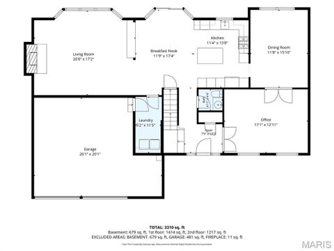 Tiny photo for 1316 Bridge Creek Trail, Ellisville, MO 63021 (MLS # 26061790)