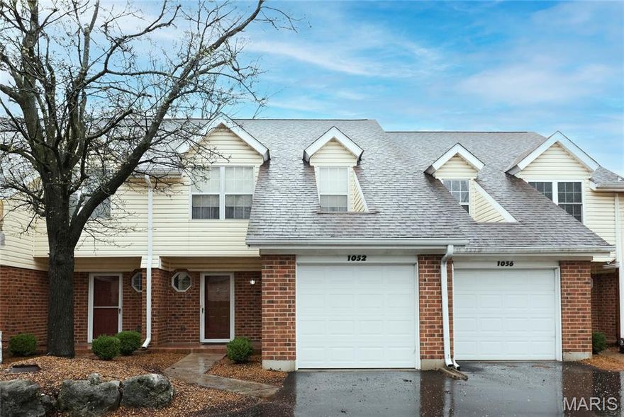 Welcome to 1052 Boggan Place! A beautiful townhouse located in the desirable Riverwood Place subdivision, tucked into a quiet section of the community. This 2 bed, 1.5 bath home offers a spacious and functional layout with great natural light throughout.

The kitchen offers ample cabinet space and opens to the dining and living areas, creating a comfortable flow for everyday living, with the refrigerator included. A rear sliding door leads to a private patio with surrounding green space. Convenient upstairs laundry makes everyday living easy and is included with the property. The home has been well loved and presents a great opportunity for buyers to add their own updates and personal touches.

Additional highlights include a private single-car garage for parking and extra storage. Community amenities include pool, clubhouse, tennis courts, and exterior maintenance covered by the HOA. Schedule your showing today!