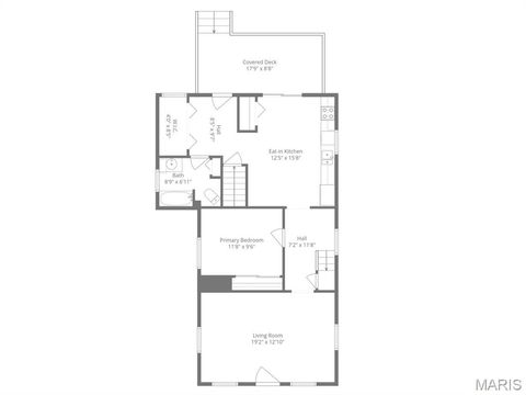 Tiny photo for 609 S 4th Street, St Charles, MO 63301 (MLS # 26019136)