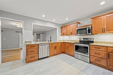 Tiny photo for 717 Turtle Cove, Ballwin, MO 63011 (MLS # 25082269)