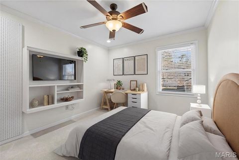 Tiny photo for 717 Turtle Cove, Ballwin, MO 63011 (MLS # 25082269)