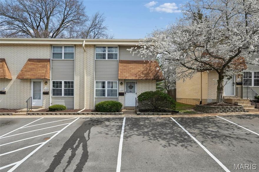 Looking for an affordable place to call home in the great city of Ballwin Mo. This Ballwin Condo is ready for you and your personal touches. Complete with 2 Beds and 1.5 baths. Enjoy the closed in patio and full basement. This unit has parking right out front and main floor entry. Enjoy peace of mind with the updated electrical throughout! Fresh paint on main floor and 2nd floor. Would make a great starter home. Property is being sold as is. Come by and take a look today.