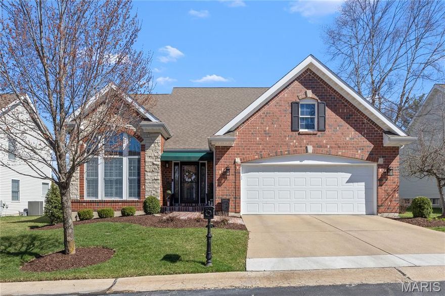 Welcome to maintenance-free living with generous space in the prestigious gated community of Wake Forest Golf Villas at Winghaven. This beautifully maintained detached villa offers nearly 3,500 square feet of living space with 3 bedrooms, 4 bathrooms, and a thoughtfully designed 1.5-story layout.
Step inside to a dramatic two-story entry featuring hardwood floors and abundant natural light. Just off the foyer, a vaulted office or formal dining room is highlighted by a stunning Palladian wall of windows. The impressive two-story great room showcases custom built-ins and a gas fireplace, flowing seamlessly into the breakfast area and bright kitchen. The kitchen features granite countertops, custom cabinetry, and a double oven—perfect for everyday living and entertaining.
The main-floor primary suite is a private retreat with a coffered ceiling, spacious ensuite bath with dual vanities, a corner soaking tub, and two walk-in closets providing exceptional storage.
Upstairs, an expansive loft overlooks the great room and leads to two generously sized bedrooms and a full bath.
The finished lower level adds incredible living space with a second gas fireplace, a large family and recreation area, wet bar, sleeping room or office, full bath, walk-in closet, and abundant storage.
Additional highlights include a newer HVAC system and a private gated street ending in a quiet cul-de-sac. Residents enjoy convenient tunnel access to the Winghaven Golf Course and the option to join Winghaven’s pool, golf, and country club amenities.
Experience low-maintenance living in one of Winghaven’s most desirable communities.