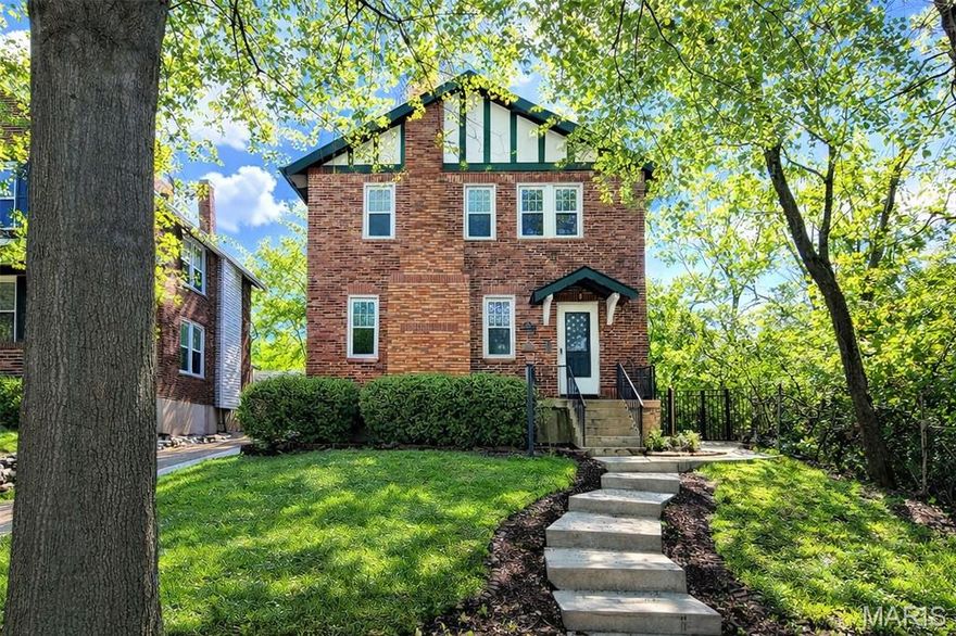 Step into this charming all-brick home, perfectly situated in a highly convenient location. Featuring 3 bedrooms and 1.5 baths, this residence offers a spacious living room ideal for relaxing or entertaining. The finished lower level provides incredible versatility, with options for a home office or sleeping area, along with additional space to unwind or gather. A few updates include: New roof and front concrete stairs summer of 2025, First Floor A/C new System installed in 2022
Second Floor A/C System and new Electric Furnace installed in 2021.
Enjoy a backyard perfect for outdoor games, entertaining, or simply relaxing. With quick and easy access to Highway 40/64, commuting to downtown, hospitals, work, or events is a breeze.