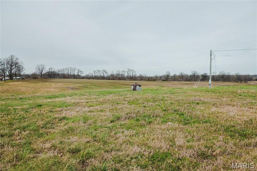 Excellent 50 acres of farm land with a slightly rolling terrain. Close to Hwy 25, and includes a lake with two wells on the property. Perfect area for a home or perhaps a development. Best possible home and farm location.