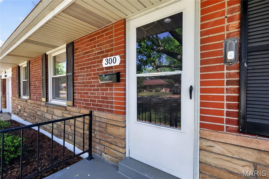 Charming brick 3 bedroom ranch with eye catching hardwood flooring in living room, hallway & bedrooms. Appreciate the details in the main floor bathroom featuring tile accents, ceramic flooring, waterfall shower head & glass block window. The dining room is located just off the kitchen & only steps away from the enclosed sun porch, making it easy to entertain. Nice sized fenced backyard and patio, full basement with bathroom, storage & more. Property is being sold in as is condition. Additional Rooms: Sun Room