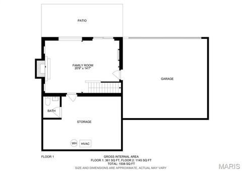Tiny photo for 829 Forest Village Drive, Ballwin, MO 63021 (MLS # 26025438)