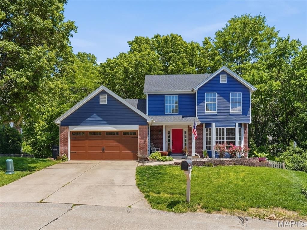 Photo of 4606 Hickory Ridge View Court, Eureka, MO 63025 (MLS # 26028830)